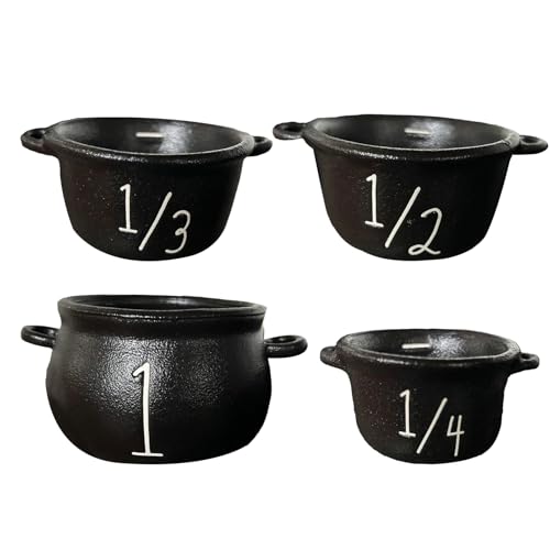 Anloximt Hexenkessel Für Halloween - Gruseliger Messkessel Küchenzubehör | Gothic Halloween Deko Für Themenpartys Und Gruselhäuser Anloximt Hexenkessel Für Halloween - Gruseliger Messkessel Küchenzubehör | Gothic Halloween Deko Für Themenpartys Und Gruselhäuser von Anloximt