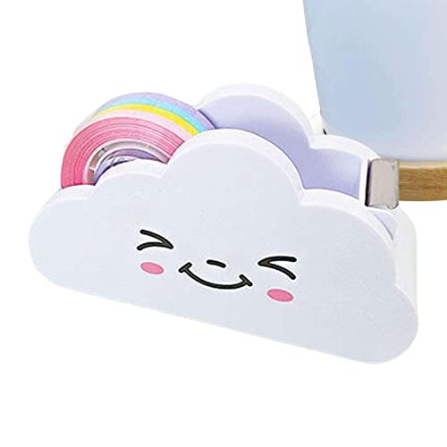 Anloximt Klebebandspender, Dekorativer Cartoon Klebebandschneider, Klebebandhalter, Büro-Klebebandspender, Regenbogen-Klebeband mit Spender für Kinder, Schule, Büromaterial Anloximt Klebebandspender, Dekorativer Cartoon Klebebandschneider, Klebebandhalter, Büro-Klebebandspender, Regenbogen-Klebeband mit Spender für Kinder, Schule, Büromaterial von Anloximt