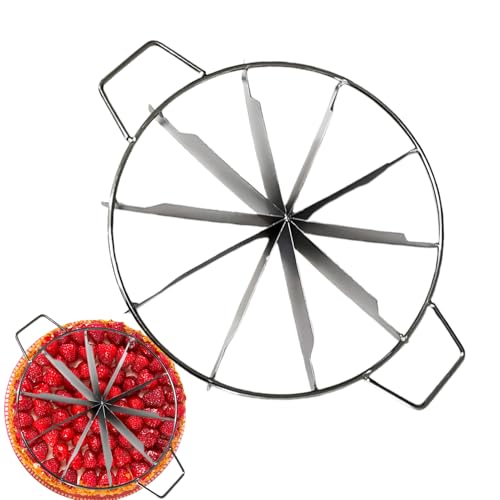 Anloximt Kuchen Schneider - Kuchen Teilerschneider - Lebensmittelechte Form Ergonomisches Markierungswerkzeug Für Party Geburtstag Dessertpräsentation Hochzeit Zuhause Anloximt Kuchen Schneider - Kuchen Teilerschneider - Lebensmittelechte Form Ergonomisches Markierungswerkzeug Für Party Geburtstag Dessertpräsentation Hochzeit Zuhause von Anloximt