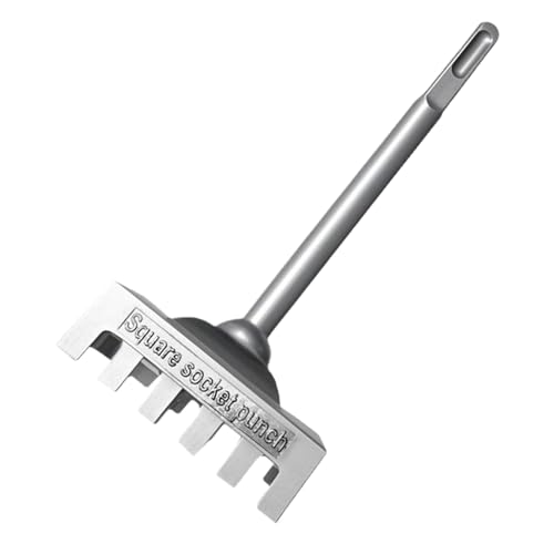 Anloximt Quadratischer Schlitzschneider - Präziser Schlitzschneider Für Elektrogehäuse,Tragbare Quadratische Lochstanze Für Metall Und Holz von Anloximt
