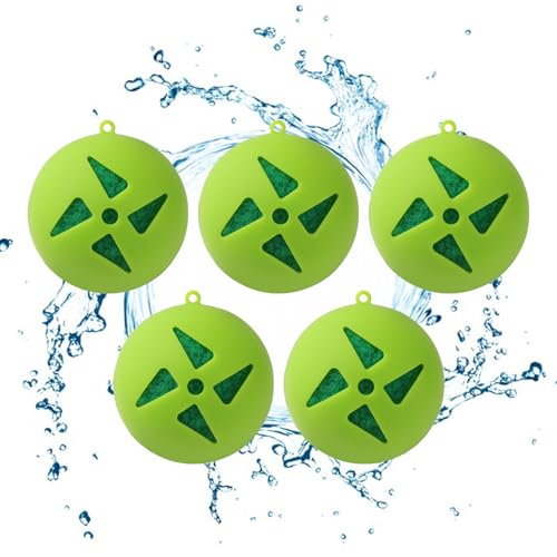 Anloximt Wiederverwendbare Wasserballons Für Kinder | Und Planschbälle 5er Set - Wiederverwendbare Outdoor-Spielbälle für Sommerpartys, Gartenaktivitäten und Kindergeburtstage von Anloximt