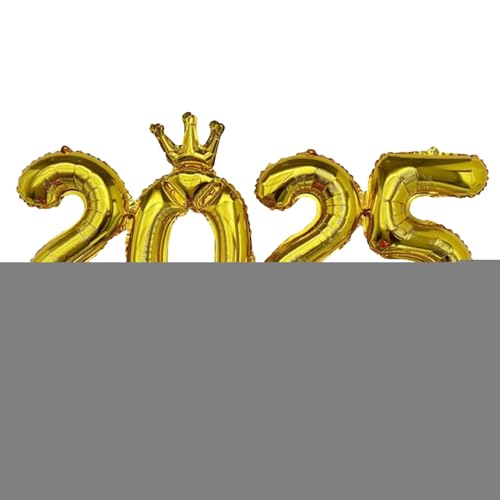 Anloximt Zahlenballons 2025, Folienballons 2025,Weihnachtsdekoration Folienballons - Neujahrszahlen-Ballon für Silvesterpartys, Neujahrsdekorationen, Weihnachten Anloximt Zahlenballons 2025, Folienballons 2025,Weihnachtsdekoration Folienballons - Neujahrszahlen-Ballon für Silvesterpartys, Neujahrsdekorationen, Weihnachten von Anloximt