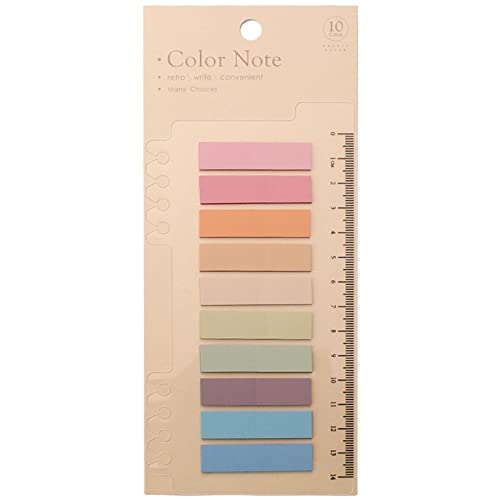 Annadue Index Tab -Aufkleber Lose Blattnoten, 10 Farben, 200 Blätter (1) von Annadue