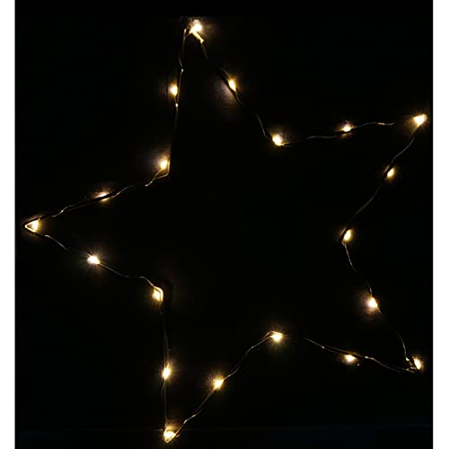 Annastore LED Weihnachtsstern Beleuchtung 20 LED Ø 40 cm - warmweiß mit Timer - batteriebetrieben in verschiedene Größen LED Stern Größe 40 cm / 20 LED Annastore LED Weihnachtsstern Beleuchtung 20 LED Ø 40 cm - warmweiß mit Timer - batteriebetrieben in verschiedene Größen LED Stern Größe 40 cm / 20 LED von Annastore