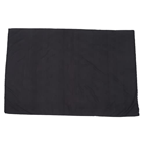 Anneome 1 Blatt Einfarbiger Polyesterstoff für Diy Projekte Hochwertiger Stoff für Patchwork und Nähen für Vorhänge und Bettwäsche Schwarz Vielseitig Einsetzbar und Pflegeleicht Material von Anneome