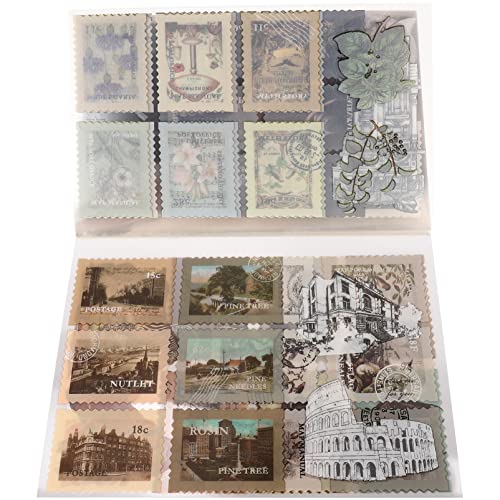 Anneome 1 Packung Vintage Journaling Aufkleber Dekorative Scrapbooking Sticker für Diy Planer Fotoalben und Handbücher Vielseitige Bastelmaterialien für Projekte von Anneome