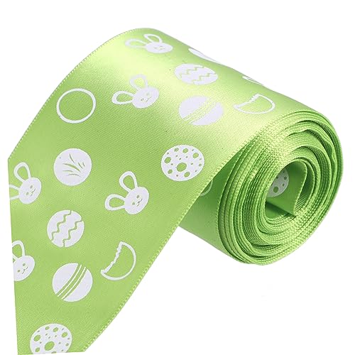 Anneome 1 Rolle Easter DIY Bastelband mit Buntem Eier Design für Kreative Projekte Hochzeiten Partys und Dekoration Strapazierfähiges Polyester mit Klaren Druckmotiven von Anneome