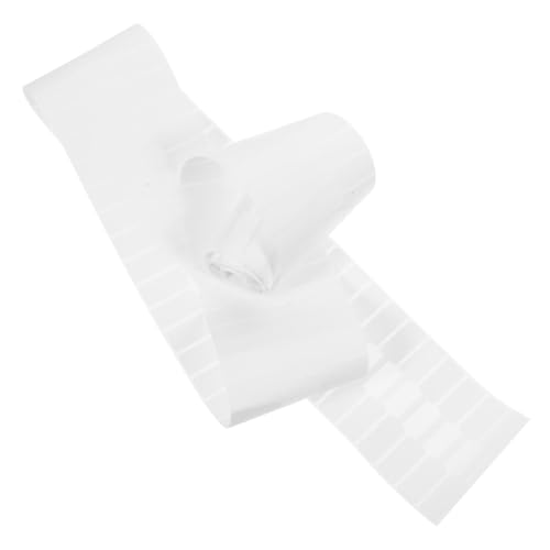 Anneome 1 Rolle Handgeschriebenes Schmucketikettenpapier Einzelhandelsetiketten Aufkleber für den Einzelhandel Mini Schmuckbeschriftung Schmuckanhänger Aufkleber für Schmucketiketten Weiß von Anneome