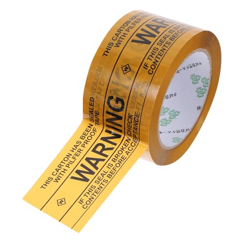Anneome 1 Rolle Klebeband mit Warnhinweisen Hochwertiges Verpackungsband aus Opp für Kartons Expressversand für Büro Schule Zuhause Vielseitig Einsetzbar als Kreative Umverpackung oder von Anneome