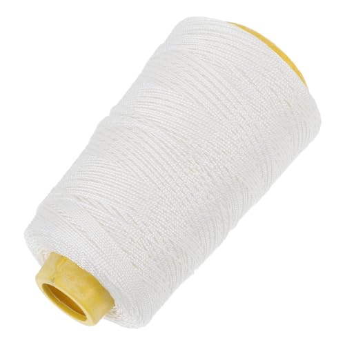 Anneome 1 Rolle Nylonnähenfaden DIY-Quiltgarn Faden zum Nähen Nähnähfaden Nähprodukte Nähzubehör Reparaturfaden Quiltgarn nähen Nylonfaden, Faden zum Quilten Nähmaschinenfaden Weiß von Anneome