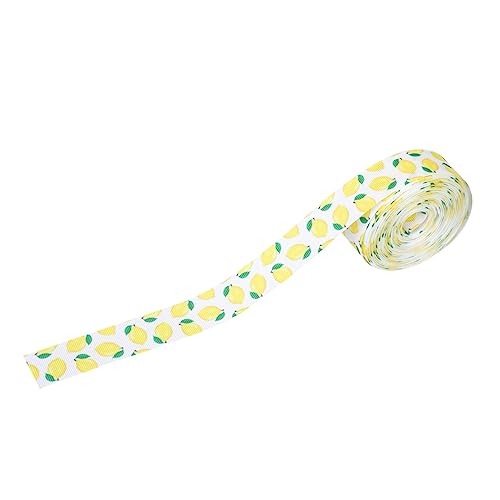 Anneome 1 Rolle Sommerliche Zitronen Polyester Schleifenbänder für DIY Geschenkverpackungen Lange Dekorative Bänder für Hochzeiten und Feste Kreative Boxendekoration und Ausstellung Anneome 1 Rolle Sommerliche Zitronen Polyester Schleifenbänder für DIY Geschenkverpackungen Lange Dekorative Bänder für Hochzeiten und Feste Kreative Boxendekoration und Ausstellung von Anneome
