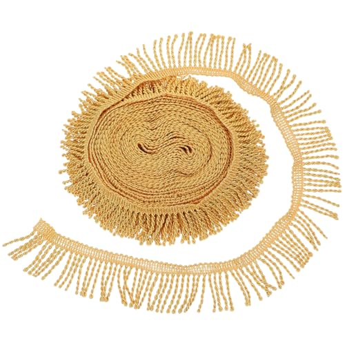 Anneome 1 Rolle Vorhang-fransenbesatz: Breiter Quasten-vorhang-fransenbesatz Zum Selbermachen, Nähen, Basteln, Kleidung, Vorhänge, Dekoration, 10,5 M Anneome 1 Rolle Vorhang-fransenbesatz: Breiter Quasten-vorhang-fransenbesatz Zum Selbermachen, Nähen, Basteln, Kleidung, Vorhänge, Dekoration, 10,5 M von Anneome