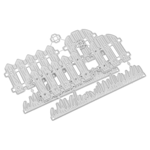 Anneome 1 Satz Carbonstahl Stanzform für DIY Bastelprojekte Zaun und Gartenmuster für Scrapbooking und Kartenherstellung Anneome 1 Satz Carbonstahl Stanzform für DIY Bastelprojekte Zaun und Gartenmuster für Scrapbooking und Kartenherstellung von Anneome