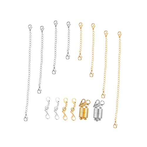 Anneome 1 Satz Magnets chnalle Halskette erweitert Magnetische Halskette Verschluss zylindrische Magnetschnalle Halskettenschnalle Magnetschnalle der Halskette Armbandschnalle von Anneome