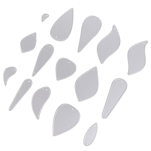 Anneome 1 Satz Ohrring Stanzformen Carbonstahl für Diy Schmuckherstellung Handgefertigte Leder Schneidewerkzeuge Vielseitige Designs für Bastelprojekte von Anneome
