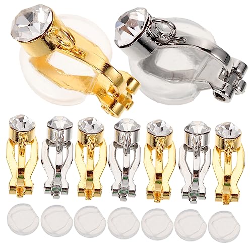 Anneome 1 Satz Ohrringe Zubehör WAHR Ohrhaken Verriegelung der Ohrringrückseiten nicht clipsohrringe ohrringe clips ohring set Clip-On-Ohrring-Basis Basisdekor für Ohrclips Legierung Anneome 1 Satz Ohrringe Zubehör WAHR Ohrhaken Verriegelung der Ohrringrückseiten nicht clipsohrringe ohrringe clips ohring set Clip-On-Ohrring-Basis Basisdekor für Ohrclips Legierung von Anneome