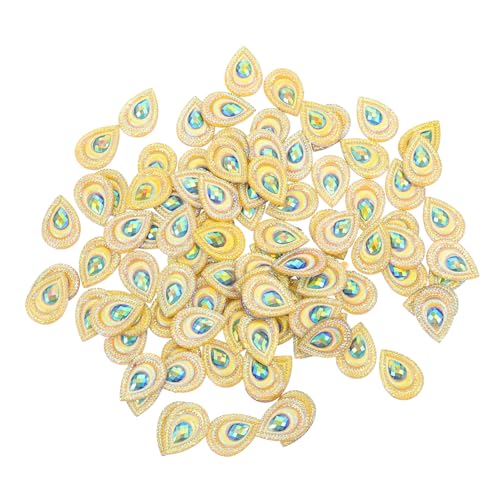 Anneome 1 Satz Wasserfallform Resin Drops Strasssteine für Diy Hochzeitskleid Dekoration Gold für Kleidung Haaraccessoires und Bastelprojekte Anneome 1 Satz Wasserfallform Resin Drops Strasssteine für Diy Hochzeitskleid Dekoration Gold für Kleidung Haaraccessoires und Bastelprojekte von Anneome