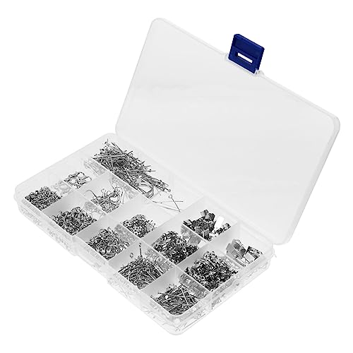 Anneome 1 Schachtel DIY Ohrhaken Schmuck Set Langlebige Ohrring Haken für Damen und Mädchen Stilvolle Ohrschmuck Zubehör zum Selbermachen Elegantes Ohrhaken Bastelset für Ohrringe Anneome 1 Schachtel DIY Ohrhaken Schmuck Set Langlebige Ohrring Haken für Damen und Mädchen Stilvolle Ohrschmuck Zubehör zum Selbermachen Elegantes Ohrhaken Bastelset für Ohrringe von Anneome