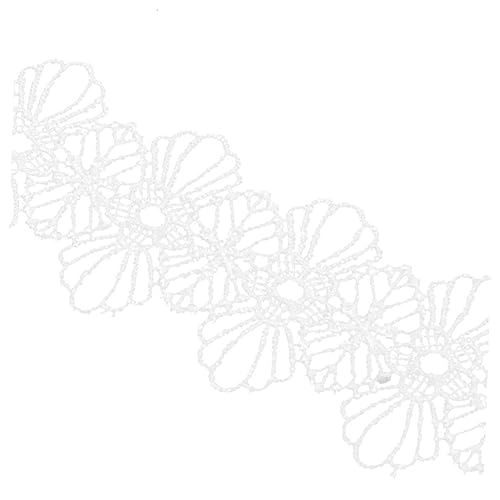 Anneome 1 Stück Spitzenband Blumen- Herstellung Bestickt Mesh-spitze Spitzenbesatz Nähen Schleife Stickerei Weiß Anneome 1 Stück Spitzenband Blumen- Herstellung Bestickt Mesh-spitze Spitzenbesatz Nähen Schleife Stickerei Weiß von Anneome