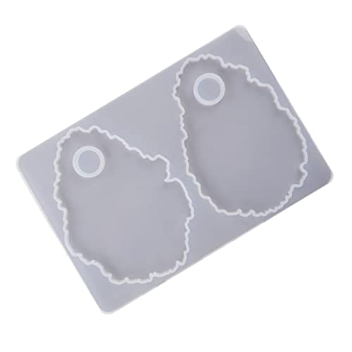 Anneome 1 Stück Unregelmäßige Silikonform für Make Up Tabletts Praktische Gießform für Diy Trays für Bastelprojekte und Besondere Anlässe von Anneome