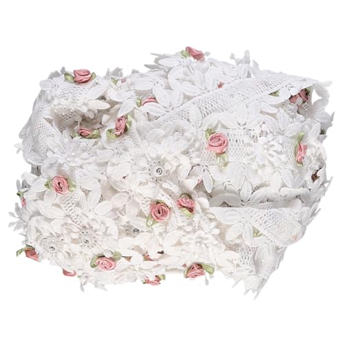 Anneome 1 Stück Yards Stickerei Spitzenborte für Hochzeitskleider Dekoration für Kleidung Heimtextilien und Handwerkszubehör Anneome 1 Stück Yards Stickerei Spitzenborte für Hochzeitskleider Dekoration für Kleidung Heimtextilien und Handwerkszubehör von Anneome