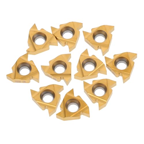 Anneome 10 Pcs Drehfadeneinsätze Schneiden Verstärkter Haltbarkeit Für Interne Und Externe Gewinde -faden -gewindewerkzeuge Carbideinsätze Geeignet von Anneome
