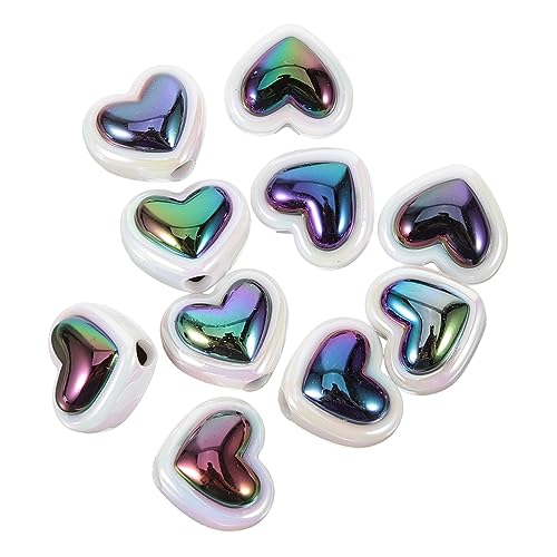 Anneome 10 Stück Acrylperlen für Diy Schmuckherstellung für Armbänder und Vielseitig Einsetzbar Langlebig und Tragbar für Bastelprojekte von Anneome