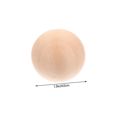 Anneome 10 Stück Holzrunden Kugeln Unlackierte DIY Bastelzubehör für Kreative Projekte Materialien für Handwerk Dekoration und Kinderbeschäftigung Anneome 10 Stück Holzrunden Kugeln Unlackierte DIY Bastelzubehör für Kreative Projekte Materialien für Handwerk Dekoration und Kinderbeschäftigung von Anneome