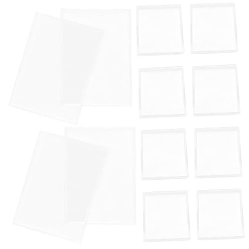 Anneome 10 Stück Karton Fall Schutz Für Sammelkarten Handel Lagerung Klein Visitenkarteninhaber Beschützer Anzeige Schlank Schützend Kartenhalter Löschen Hart Mehrere Transparent Acryl von Anneome