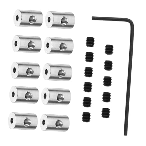 Anneome 10 Stück Pin Verschlüsse mit Schraubenschlüssel Sicherer Halt für Anstecker Broschen und Schmuck Einfache Installation Leicht und Kompakt für DIY Bastelprojekte und Reparaturen von Anneome