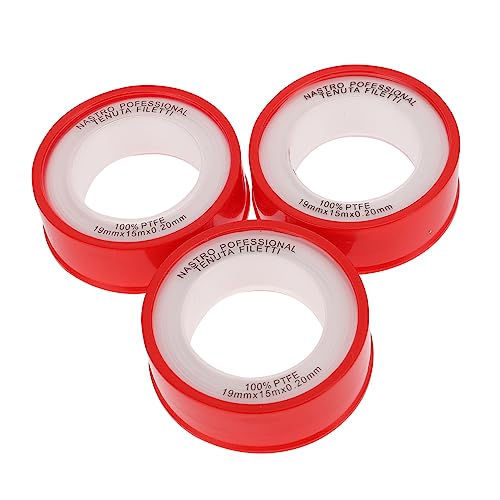 Anneome 10 Stück Ptfe Dichtungsband Hochwertige Rohrabdichtung für Sanitärinstallationen Flexibles und Langlebiges Klebeband für Sichere Verbindungen und Zuverlässigen Schutz von Anneome