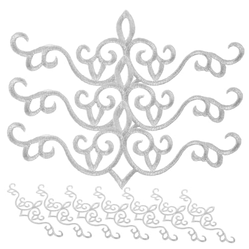 Anneome 10 Stück Stickerei Bügelpatches für Kleidung Jeansjacken Reparatur und Dekoration Langlebige und Hautfreundliche Flicken für Kreative Diy Projekte von Anneome