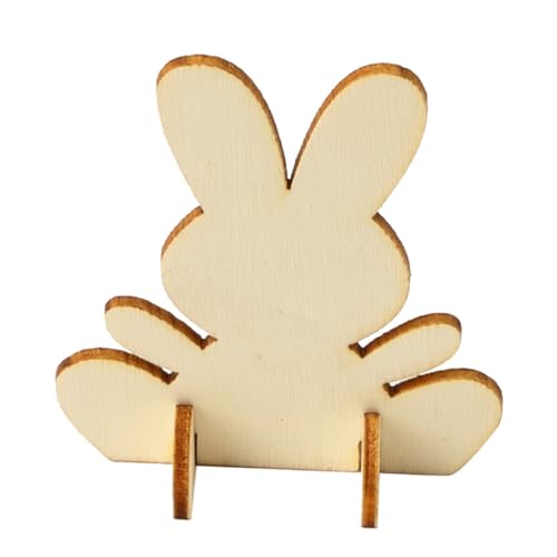 Anneome 10 Stück Teiliges Holz kaninchen deko Natürliche Holzfiguren DIY Bastelset für Osterdeko Süße Hasenformen Präzise Geschnitten für Wohnzimmer Party und Geschenkideen Anneome 10 Stück Teiliges Holz kaninchen deko Natürliche Holzfiguren DIY Bastelset für Osterdeko Süße Hasenformen Präzise Geschnitten für Wohnzimmer Party und Geschenkideen von Anneome
