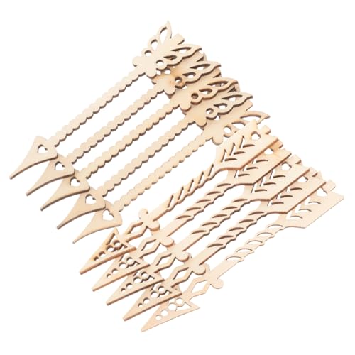 Anneome 10 Stück Teiliges Holzpfeil ausschnitte aus Naturbelassenem Holz zum Bemalen und Basteln DIY holzscheiben ornamente Langlebige Holzmotive für Kreative Dekoration und Anneome 10 Stück Teiliges Holzpfeil ausschnitte aus Naturbelassenem Holz zum Bemalen und Basteln DIY holzscheiben ornamente Langlebige Holzmotive für Kreative Dekoration und von Anneome