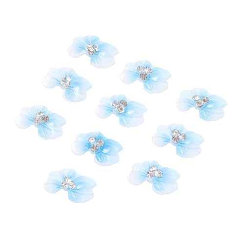 Anneome 10 Stück Teiliges Nagelkunst Perlen und Strasssteinen Blumen Nail Charms für DIY Maniküre Handgefertigte Dekorationen Geeignet für Natürliche und Künstliche Nägel Vielseitig für Anneome 10 Stück Teiliges Nagelkunst Perlen und Strasssteinen Blumen Nail Charms für DIY Maniküre Handgefertigte Dekorationen Geeignet für Natürliche und Künstliche Nägel Vielseitig für von Anneome