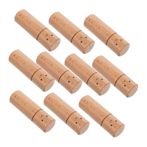 Anneome 10 Stück Teiliges Natürliche Holzpuppen zum Bemalen und Basteln Robuste Kindgerechte Holzfiguren für Diy-kunstprojekte Nostalgische Dekoration mit Warmem Holzmaserungseffekt Anneome 10 Stück Teiliges Natürliche Holzpuppen zum Bemalen und Basteln Robuste Kindgerechte Holzfiguren für Diy-kunstprojekte Nostalgische Dekoration mit Warmem Holzmaserungseffekt von Anneome