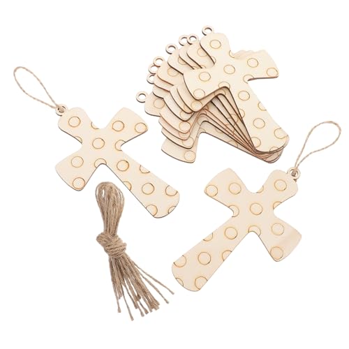 Anneome 10 Stück Teiliges Unfertige Holz Kreuze Stabilem Holz für DIY Bastelprojekte zum Malen und Dekorieren Fördert Kreativität und Künstlerische Fähigkeiten Anneome 10 Stück Teiliges Unfertige Holz Kreuze Stabilem Holz für DIY Bastelprojekte zum Malen und Dekorieren Fördert Kreativität und Künstlerische Fähigkeiten von Anneome