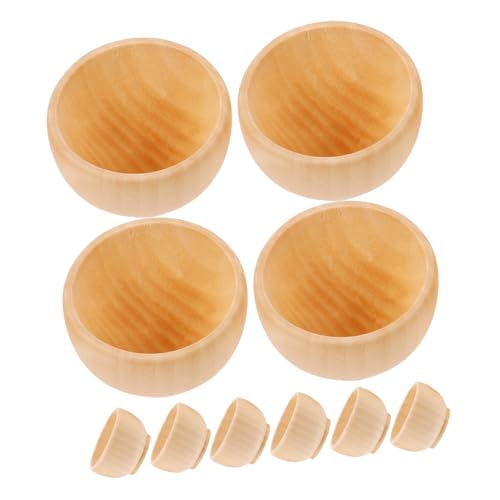 Anneome 10 Stück Unlackierte Holzschalen Mini-bastelschalen für Jungen und Mädchen Dekorative Schalen für Hochzeiten und Partys Glatte Kanten für Personalisierte Maldekor-projekte Anneome 10 Stück Unlackierte Holzschalen Mini-bastelschalen für Jungen und Mädchen Dekorative Schalen für Hochzeiten und Partys Glatte Kanten für Personalisierte Maldekor-projekte von Anneome