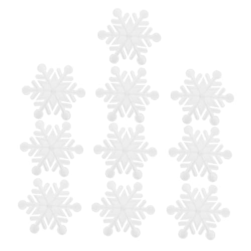 Anneome 10 Stück Weiße Schneeflocken Aufnäher Bestickt Weihnachtliche Bügelapplikationen für Jacken Rucksäcke Mützen Vielseitige DIY Stoffpatches Winter Dekoration Anneome 10 Stück Weiße Schneeflocken Aufnäher Bestickt Weihnachtliche Bügelapplikationen für Jacken Rucksäcke Mützen Vielseitige DIY Stoffpatches Winter Dekoration von Anneome