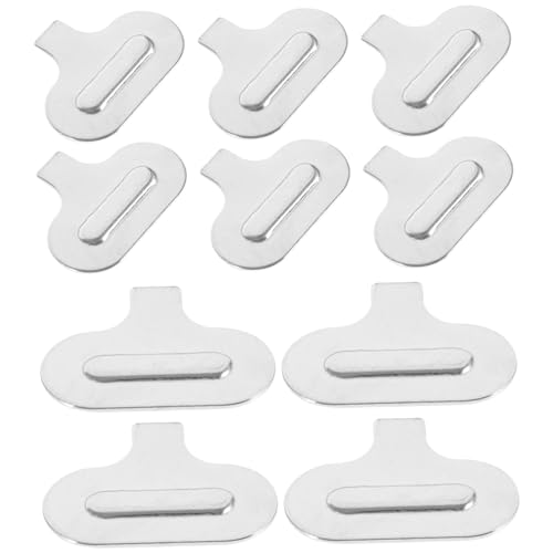 Anneome 10 Stück Zubehör für Nähmaschinen nähmaschine zubehör nähmaschinen zubehör Nähmaschinenzubehörteile Nähmaschinenzubehör Set sewing accessories Nähen Nähzubehör Strickzubehör Metall von Anneome