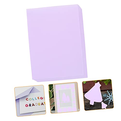 Anneome 100 Blatt farbiges A4-Papier Papierfarbe Kunst bunt Druckerpapier Origami-Papiermasse kreativpapier faltpapier printing paper Papier für Heimwerker Schreibmaschinenpapier Lavender Anneome 100 Blatt farbiges A4-Papier Papierfarbe Kunst bunt Druckerpapier Origami-Papiermasse kreativpapier faltpapier printing paper Papier für Heimwerker Schreibmaschinenpapier Lavender von Anneome