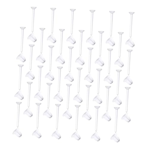 Anneome 100 Paare Ohrstecker Verschlüsse aus Langlebigem Kunststoff Transparente Ohrring Stopper für Sicheren Halt Leichte DIY Schmuckzubehör Ohrstecker Backings für Damen und Herren Anneome 100 Paare Ohrstecker Verschlüsse aus Langlebigem Kunststoff Transparente Ohrring Stopper für Sicheren Halt Leichte DIY Schmuckzubehör Ohrstecker Backings für Damen und Herren von Anneome
