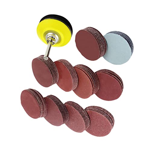 Anneome 100 Stück 2 Sandplattenkissenabdeckung Drehwerkzeug Rotationswerkzeugsatz Unterlage Schleifpads Schleifmaschinen Für Die Holzbearbeitung Bausatz Schleifscheiben-pad-kit von Anneome