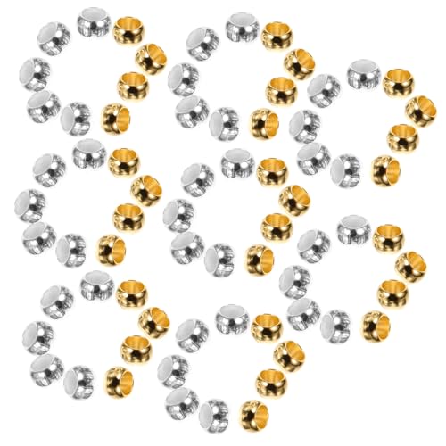 Anneome 100 Stück 25mm Perlen Armbänder Für Herstellung Spacer Perlen Reize Kleine Perlen Lieferungen Perlen Masse Basteln Perlencrimps Groß Wohnung Schmuck Crimp-abdeckungen Metall Anneome 100 Stück 25mm Perlen Armbänder Für Herstellung Spacer Perlen Reize Kleine Perlen Lieferungen Perlen Masse Basteln Perlencrimps Groß Wohnung Schmuck Crimp-abdeckungen Metall von Anneome