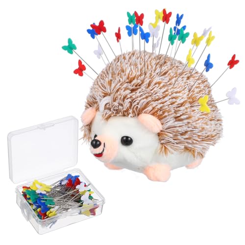Anneome 100 Stück Bunte Nähnadeln mit Flachem Kopf und Igel Nadelkissen für Bastelarbeiten Diy Projekte und Dekoration Praktische Nähzubehör für Kreative Köpfe Anneome 100 Stück Bunte Nähnadeln mit Flachem Kopf und Igel Nadelkissen für Bastelarbeiten Diy Projekte und Dekoration Praktische Nähzubehör für Kreative Köpfe von Anneome