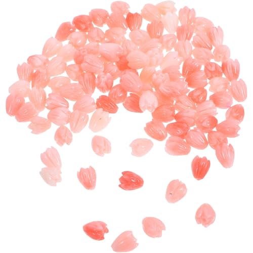 Anneome 100 Stück Geschnitzte Jasminblumen Perlen Leichte Korallenrosa Schmuckherstellung Zubehör Verblassungsresistente Spacer für Halsketten Armbänder DIY Bastelprojekte Anneome 100 Stück Geschnitzte Jasminblumen Perlen Leichte Korallenrosa Schmuckherstellung Zubehör Verblassungsresistente Spacer für Halsketten Armbänder DIY Bastelprojekte von Anneome