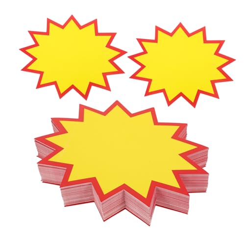 Anneome 100 Stück Große Papier Preisschilder Vielseitige Verkaufszeichen für Einzelhandel Langlebige Etiketten für Geschäfte für Verkaufsförderung und Preisangaben Anneome 100 Stück Große Papier Preisschilder Vielseitige Verkaufszeichen für Einzelhandel Langlebige Etiketten für Geschäfte für Verkaufsförderung und Preisangaben von Anneome