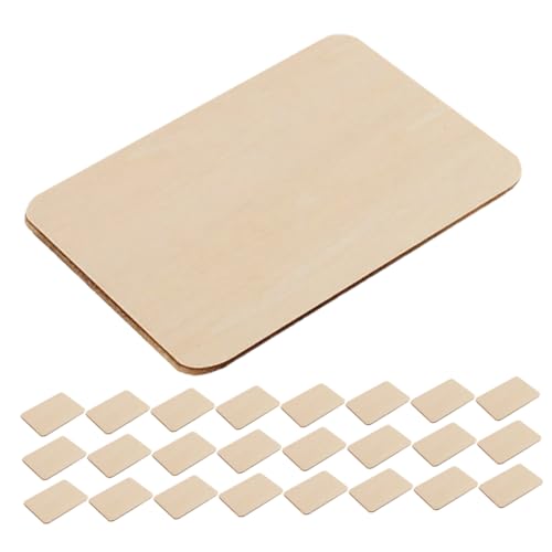 Anneome 100 Stück Hölzerne Quadratische Holzscheiben Diy -holzbrett Quadratische Fliesen Aus Holz Bastelholzplatte Holzquadrate Zum Basteln Holzfliese Holzbretter Selber Machen Beige von Anneome