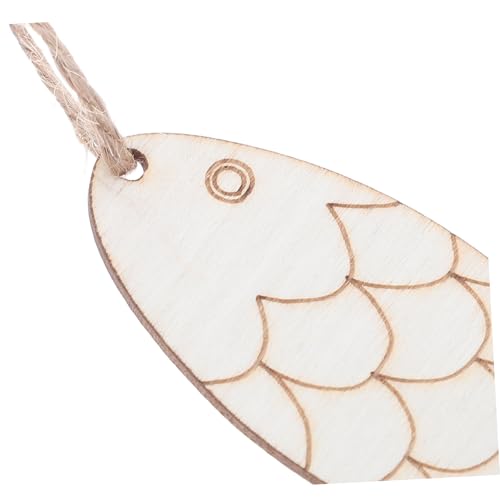 Anneome 100 Stück Holzfische zum Basteln Unlackierte Holzformen mit Aufhängeschnur Naturholz Fischausschnitte Blanko Diy Dekoration für Wand Party und Zuhause Anneome 100 Stück Holzfische zum Basteln Unlackierte Holzformen mit Aufhängeschnur Naturholz Fischausschnitte Blanko Diy Dekoration für Wand Party und Zuhause von Anneome