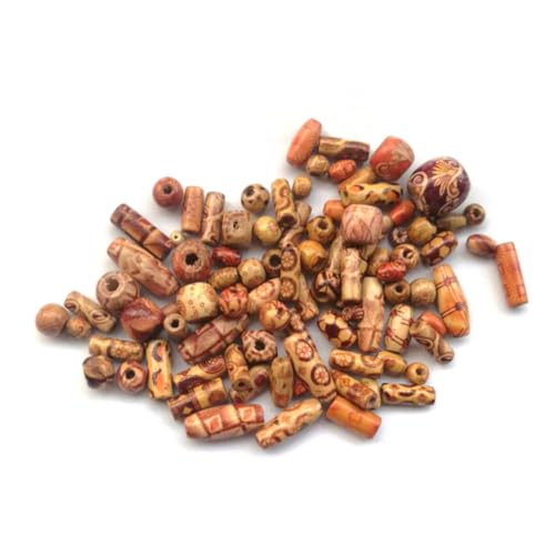 Anneome 100 Stück Holzperlen Mix für Schmuckherstellung Leichte Vielseitige Zwischenperlen Handgefertigte Polymer Clay Perlen in Verschiedenen für DIY Armbänder und Bastelprojekte Anneome 100 Stück Holzperlen Mix für Schmuckherstellung Leichte Vielseitige Zwischenperlen Handgefertigte Polymer Clay Perlen in Verschiedenen für DIY Armbänder und Bastelprojekte von Anneome